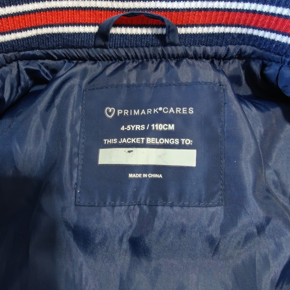 Kids Navy and White Jacket 4-5 years old spring/autunm outfit - Picture 5 of 7
